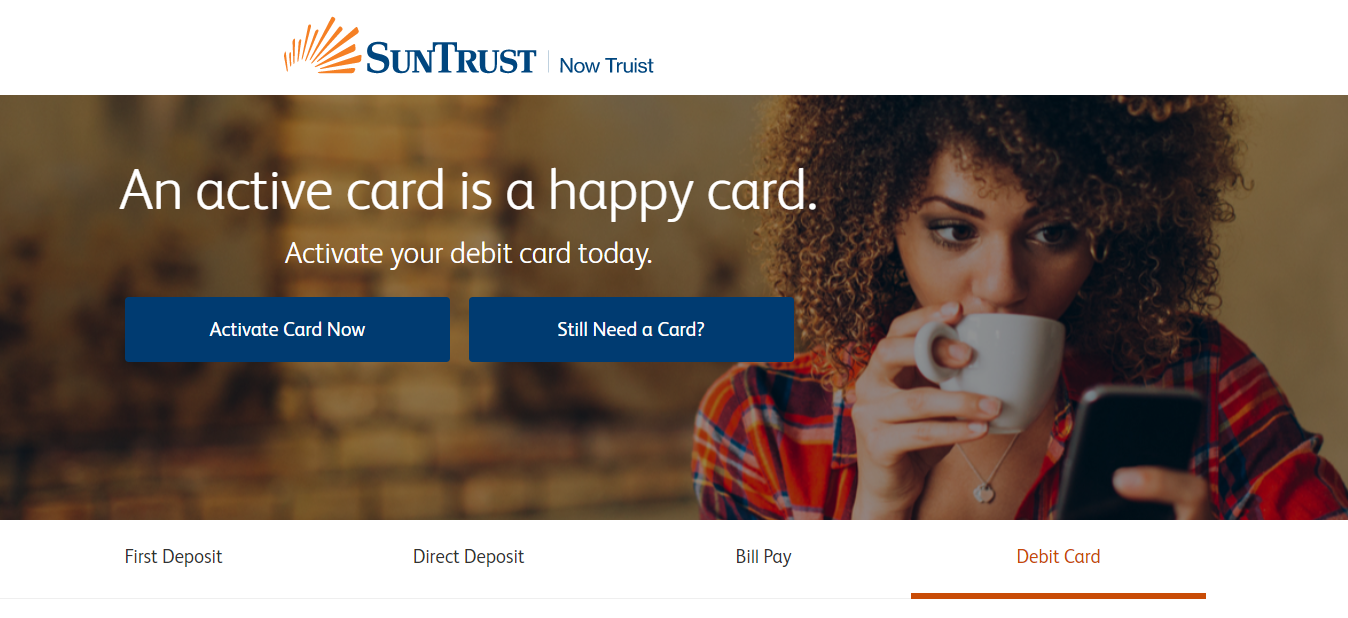 SunTrust Debit Card Activation - Activate a SunTrust Debit Card
